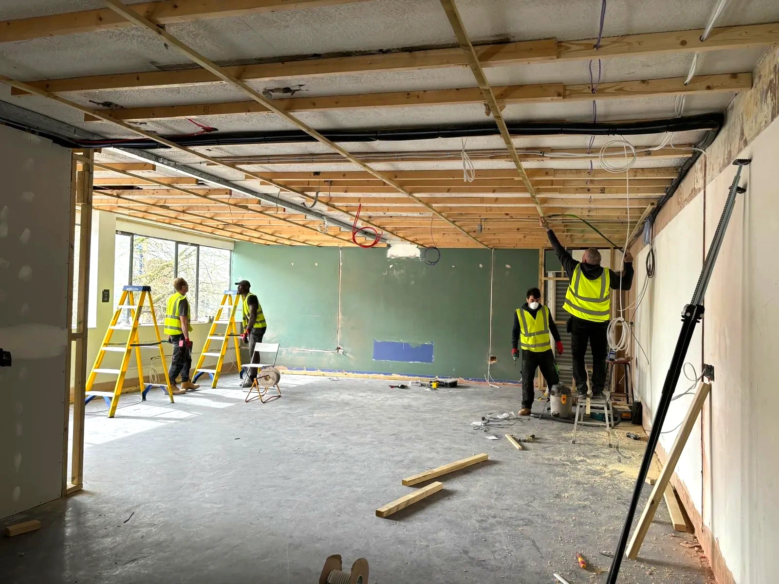 Groundworks underway on a Hox Box project